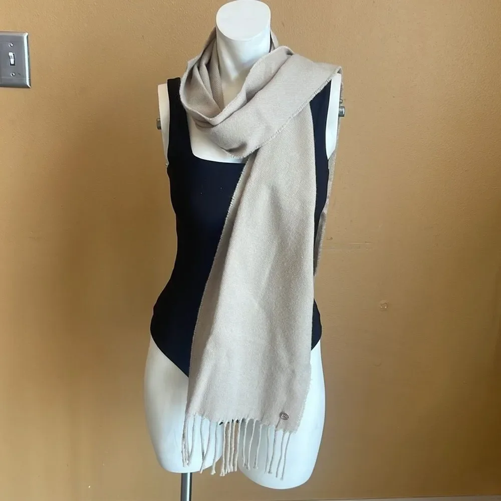 NWT Calvin Klein tan scarf
